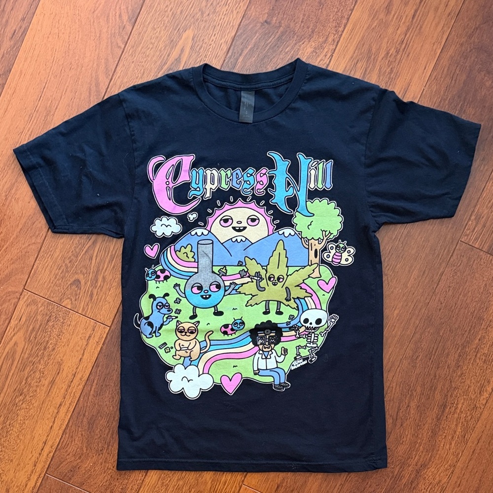 Cypress Hill Graphic T-Shirt - Black